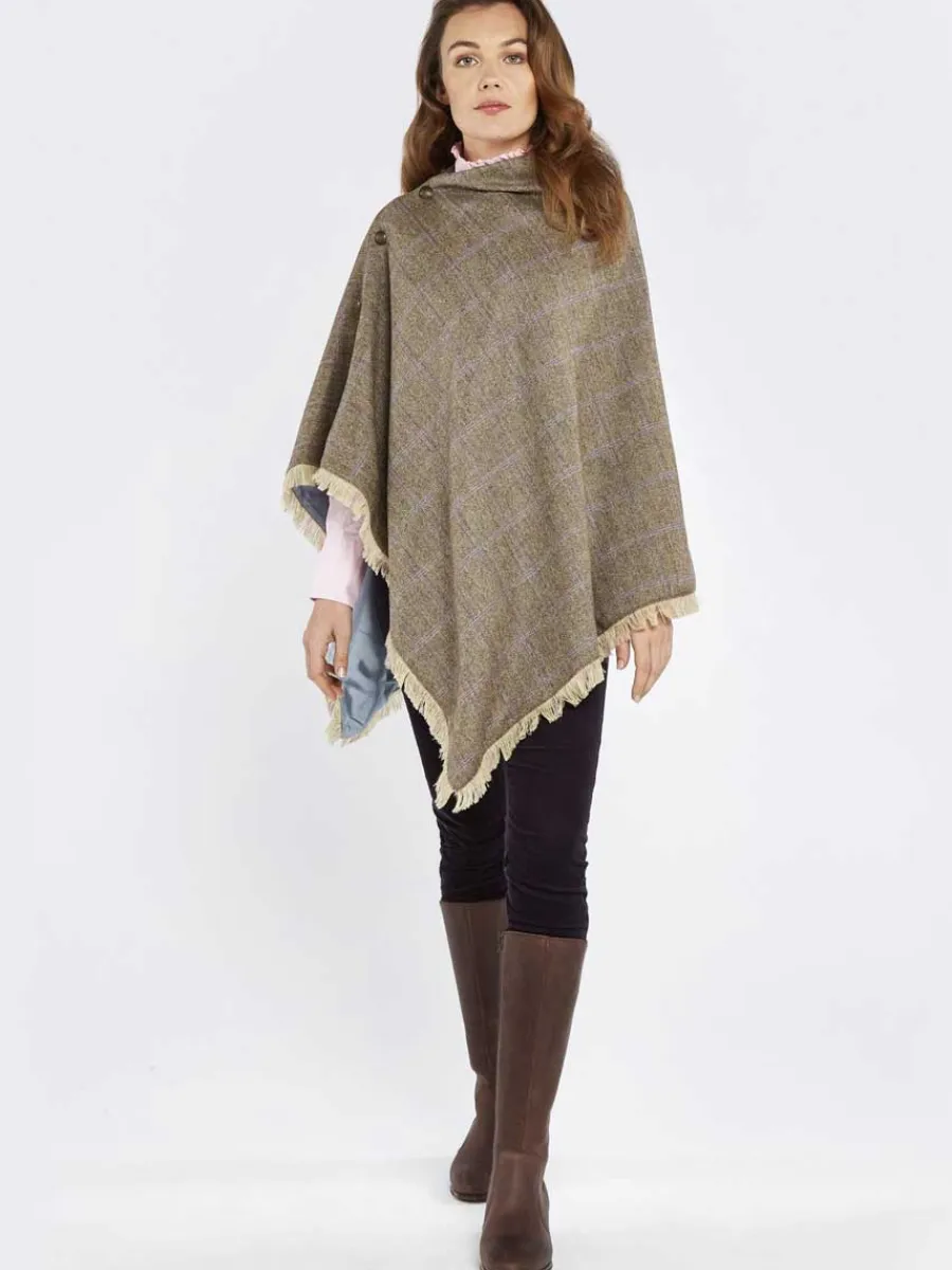 dubarry_hazelwood_ladies__3-2.webp Women Dubarry Hazelwood Ladies Tweed Poncho -