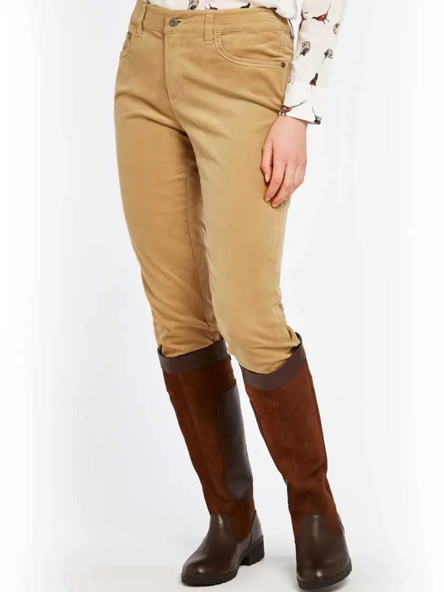 Women Dubarry Honeysuckle Ladies Skinny Pincord Jeans -