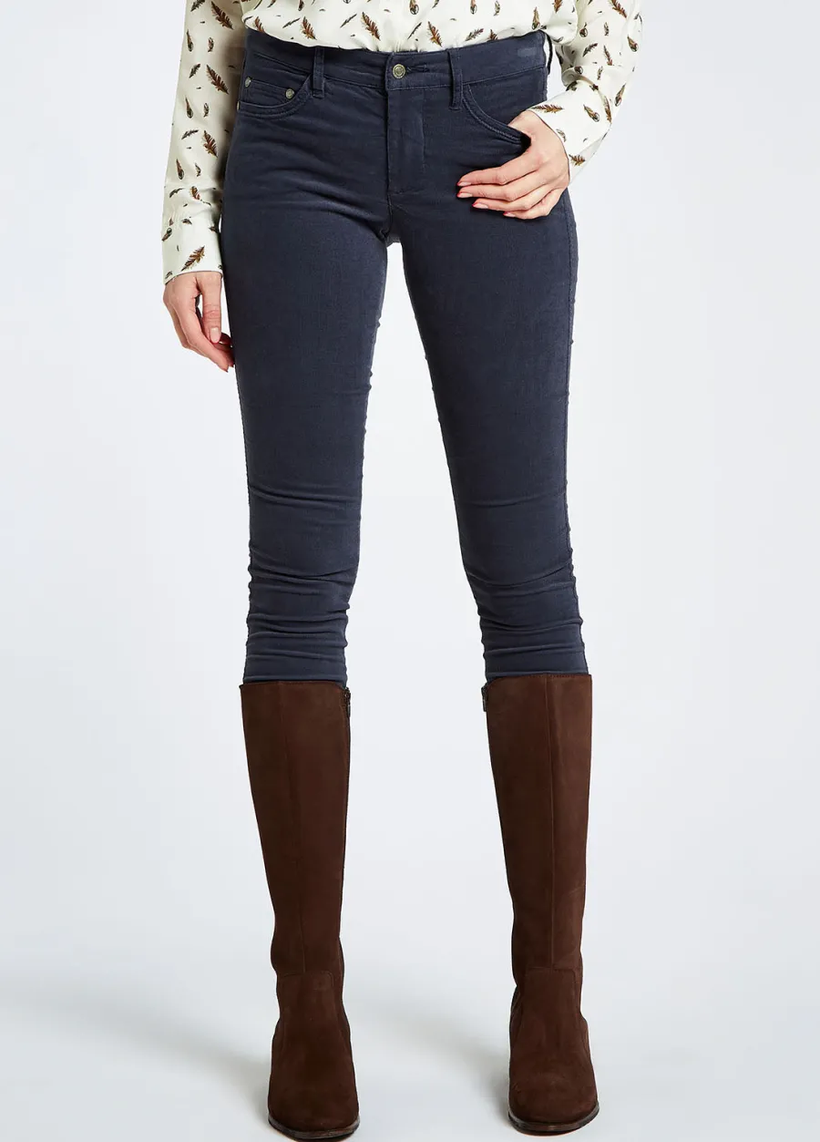 Women Dubarry Honeysuckle Ladies Skinny Pincord Jeans -