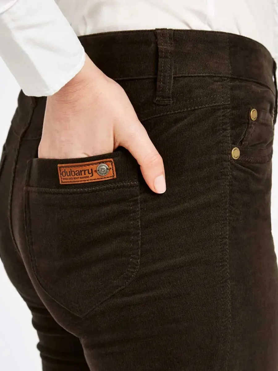 Women Dubarry Honeysuckle Ladies Skinny Pincord Jeans -