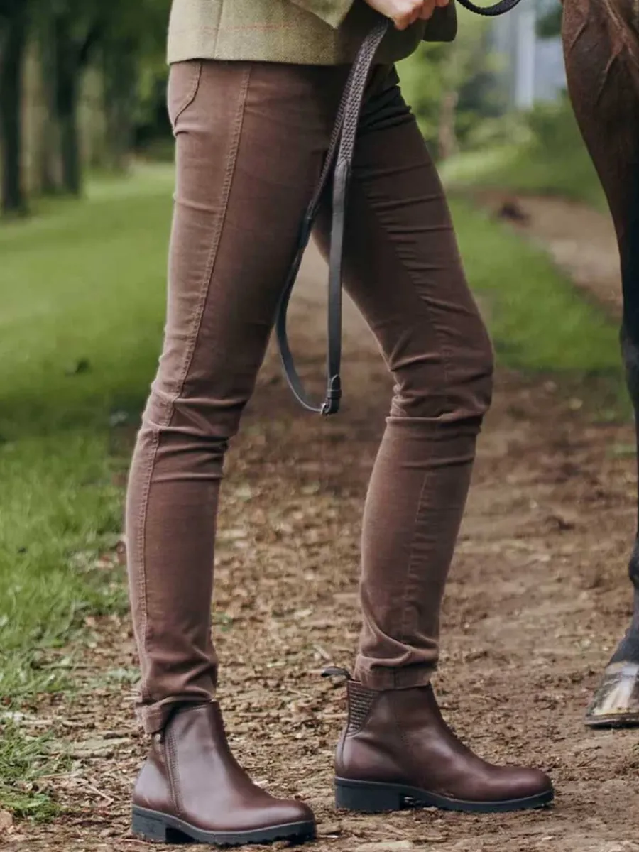 Women Dubarry Honeysuckle Ladies Skinny Pincord Jeans -