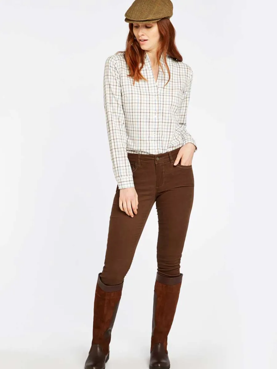 dubarry_honeysuckle_ladie_4.webp Women Dubarry Honeysuckle Ladies Skinny Pincord Jeans -