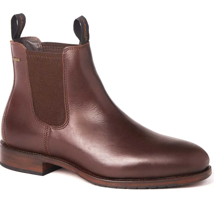 Dubarry Kerry Chelsea Boots - Mens Gore-Tex Leather - Mahogany