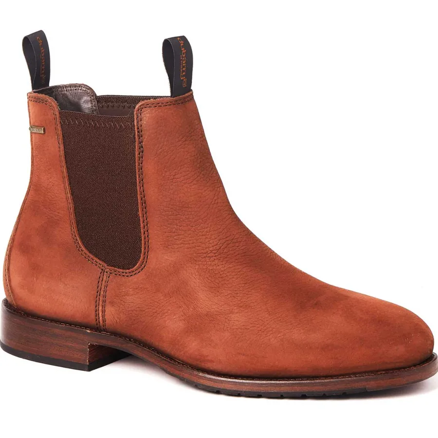 Dubarry Kerry Chelsea Boots - Mens Gore-Tex Leather - Walnut