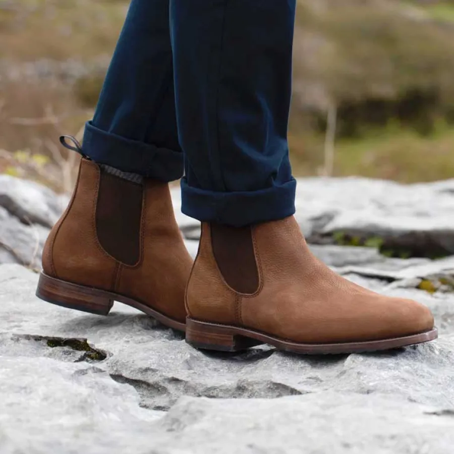 dubarry_kerry_chelsea_boo_1-3.webp Dubarry Kerry Chelsea Boots - Mens Gore-Tex Leather - Walnut