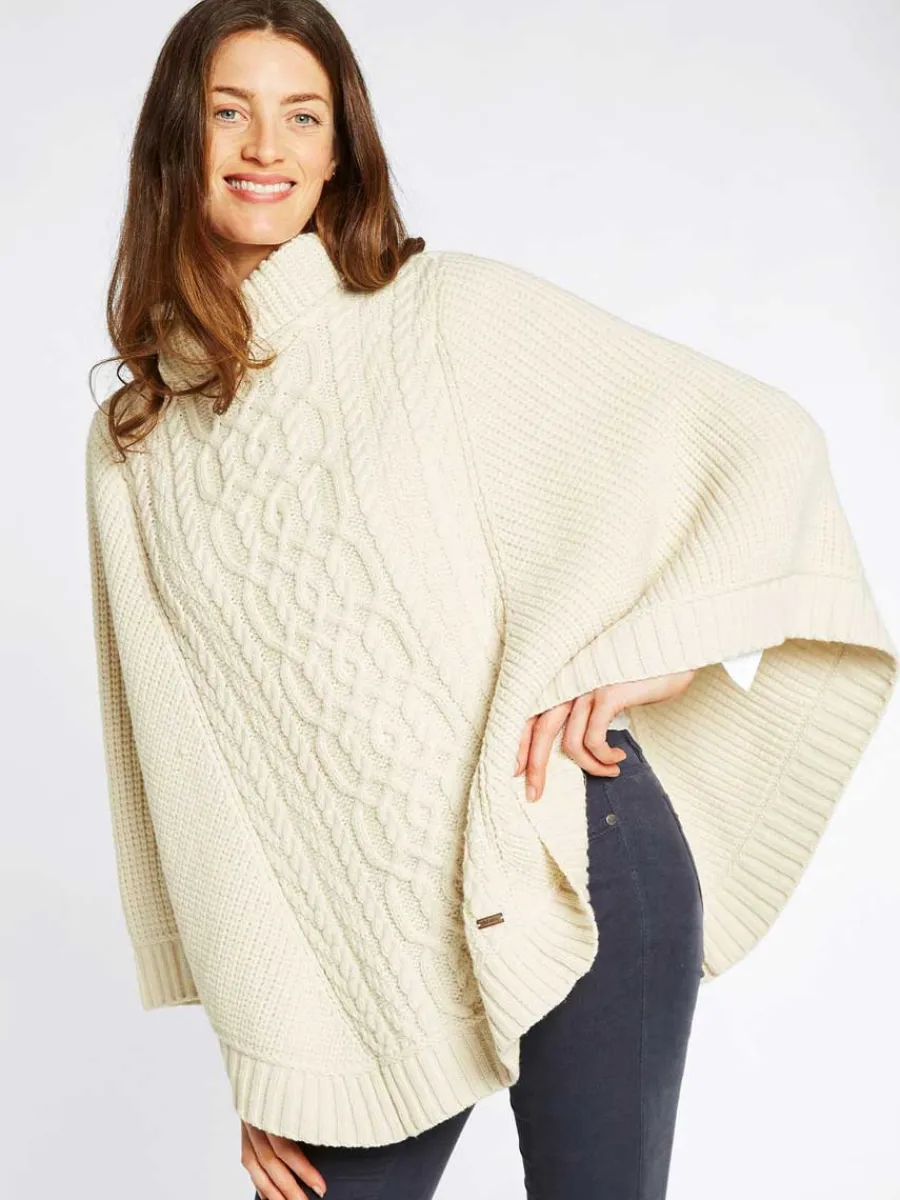 Women Dubarry Kilronan Merino Poncho - Womens -