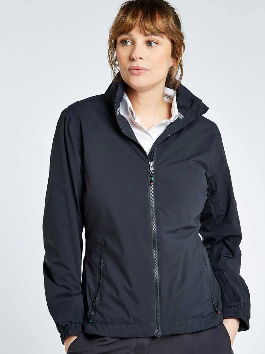 Women Dubarry Livorno Womens Fleece-Lined Crew Jacket -