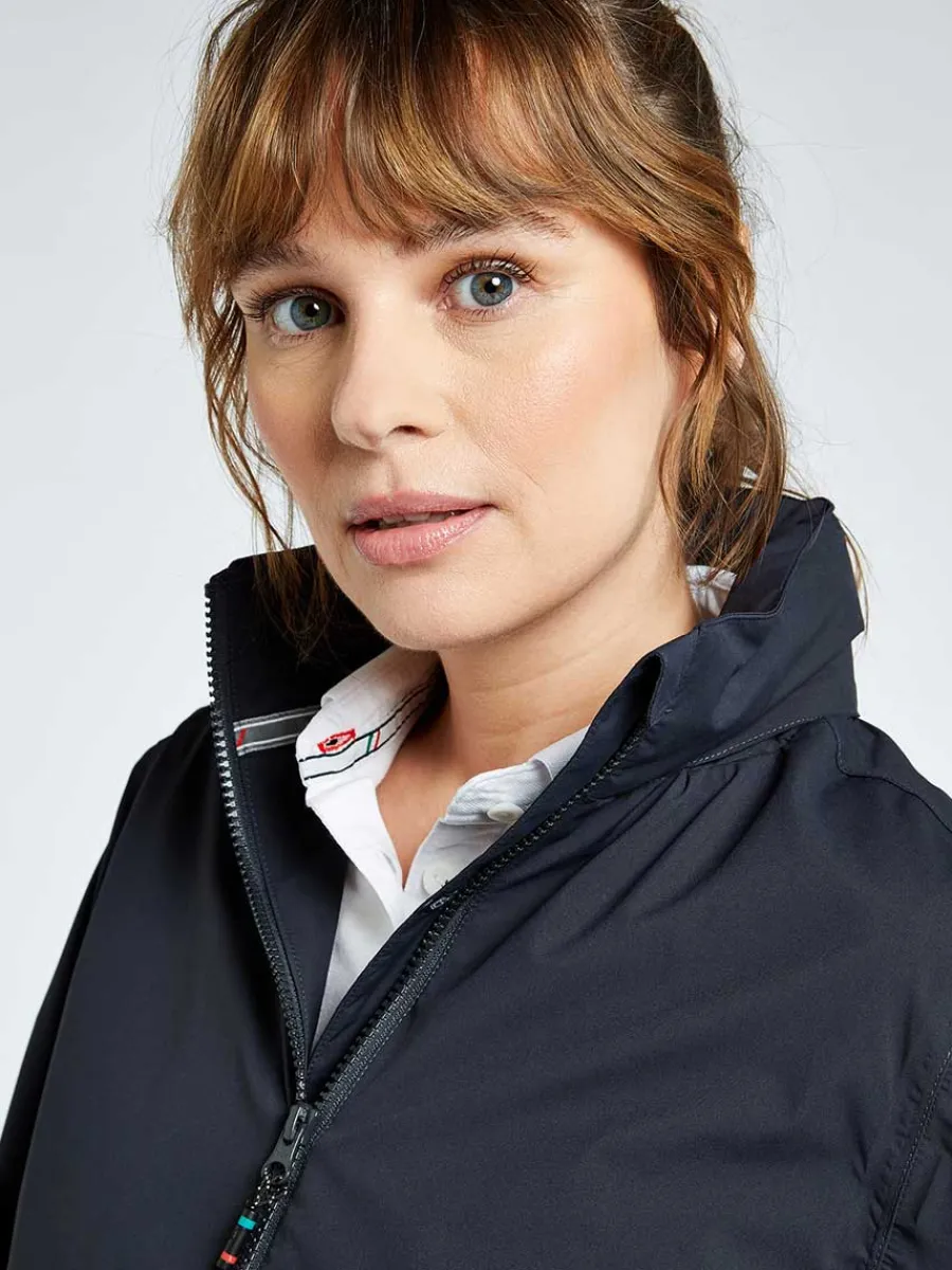 Women Dubarry Livorno Womens Fleece-Lined Crew Jacket -