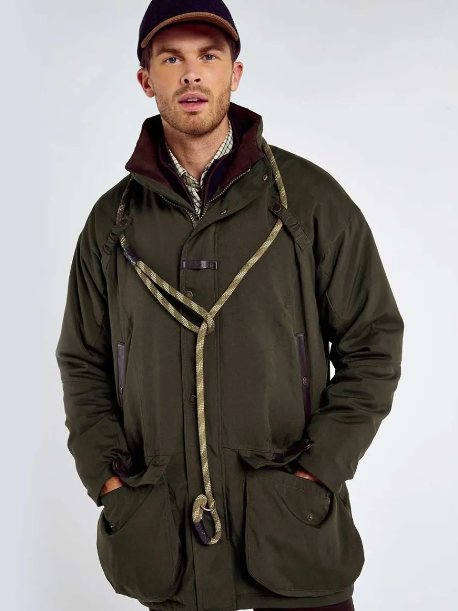 Dubarry Longacre Waterproof Jacket - Mens - Olive