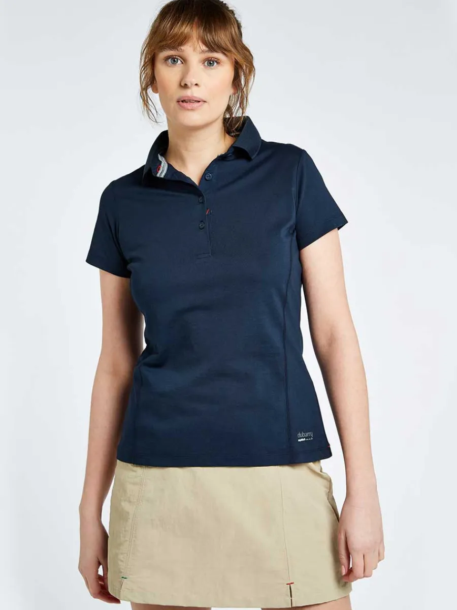 Women Dubarry Martinique Womens Short-Sleeve Polo -