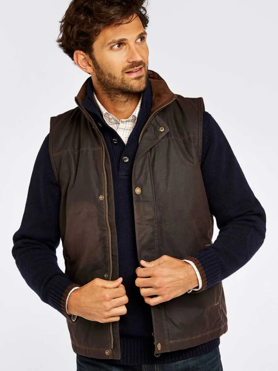 Dubarry Mayfly Wax Gilet - Mens -