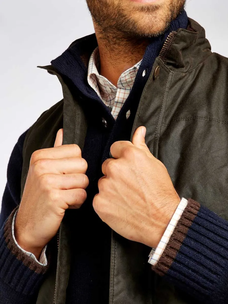 Dubarry Mayfly Wax Gilet - Mens -