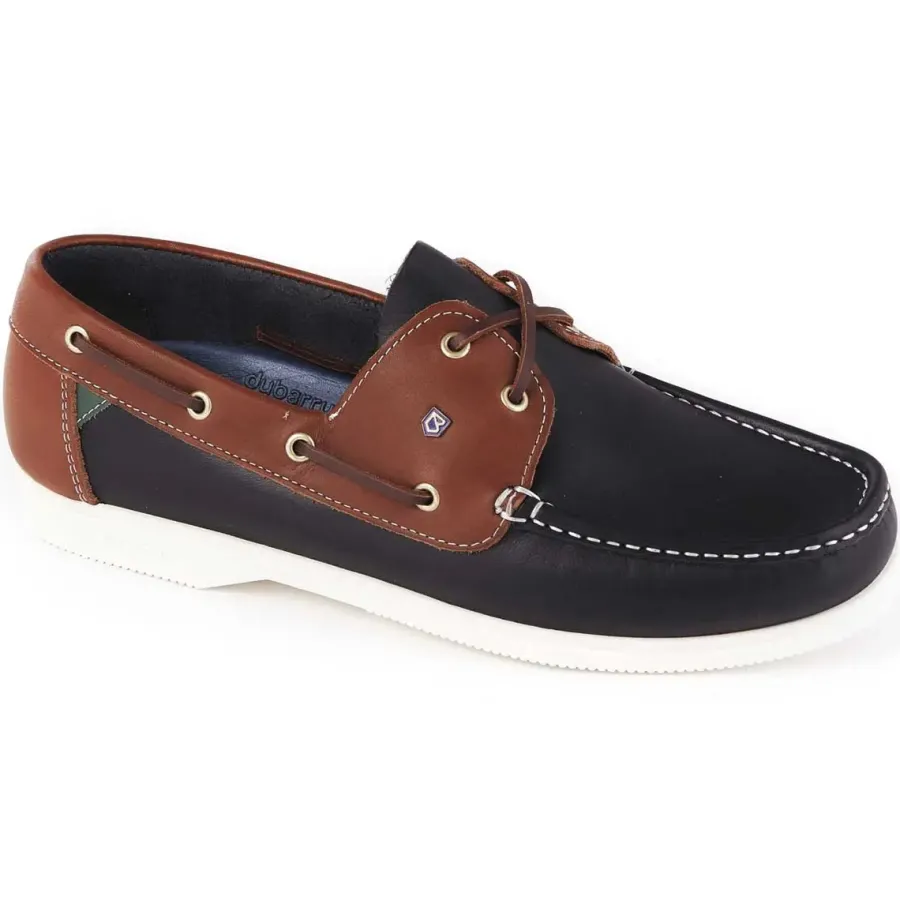 Dubarry Men's Admirals Deck Shoes - Navy / Brown