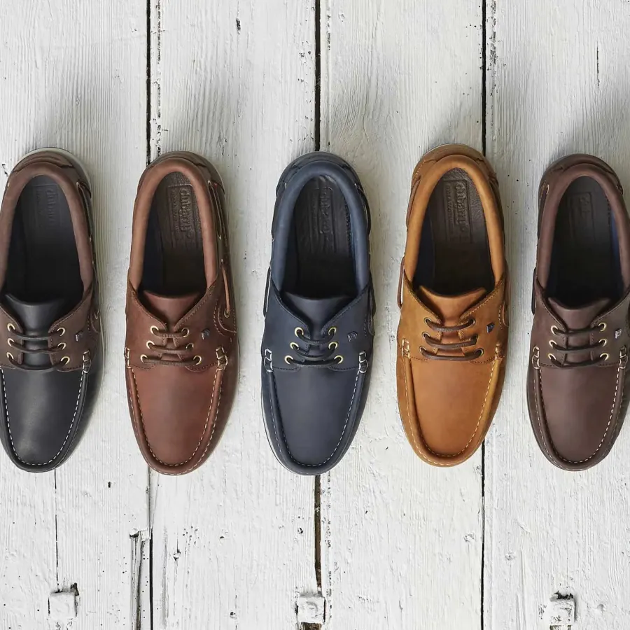 Dubarry Men's Commodore X LT Deck Shoes - Navy & Brown