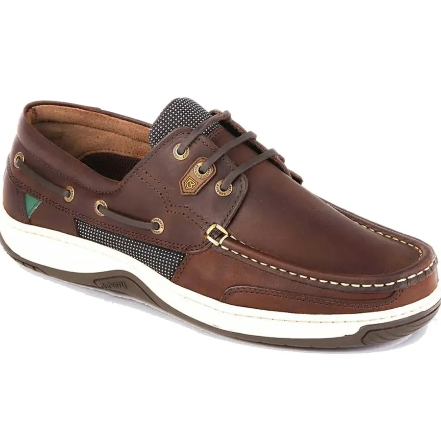 Dubarry Men's Regatta Deck Shoes - Old Rum
