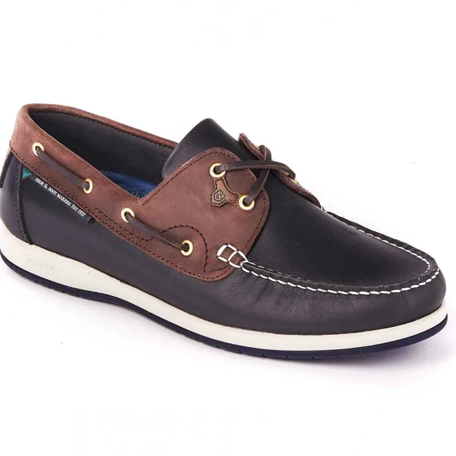 Dubarry Men's Sailmaker X LT Deck Shoes - Navy & Brown
