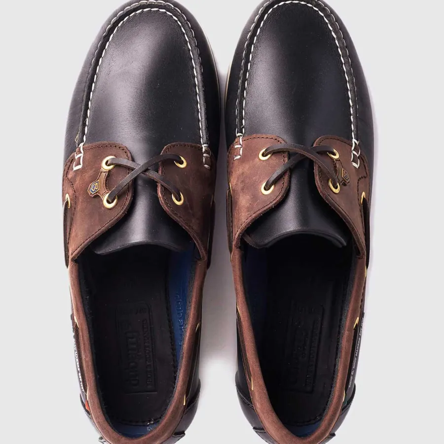 dubarry_mens_sailmaker_x__2.webp Dubarry Men's Sailmaker X LT Deck Shoes - Navy & Brown