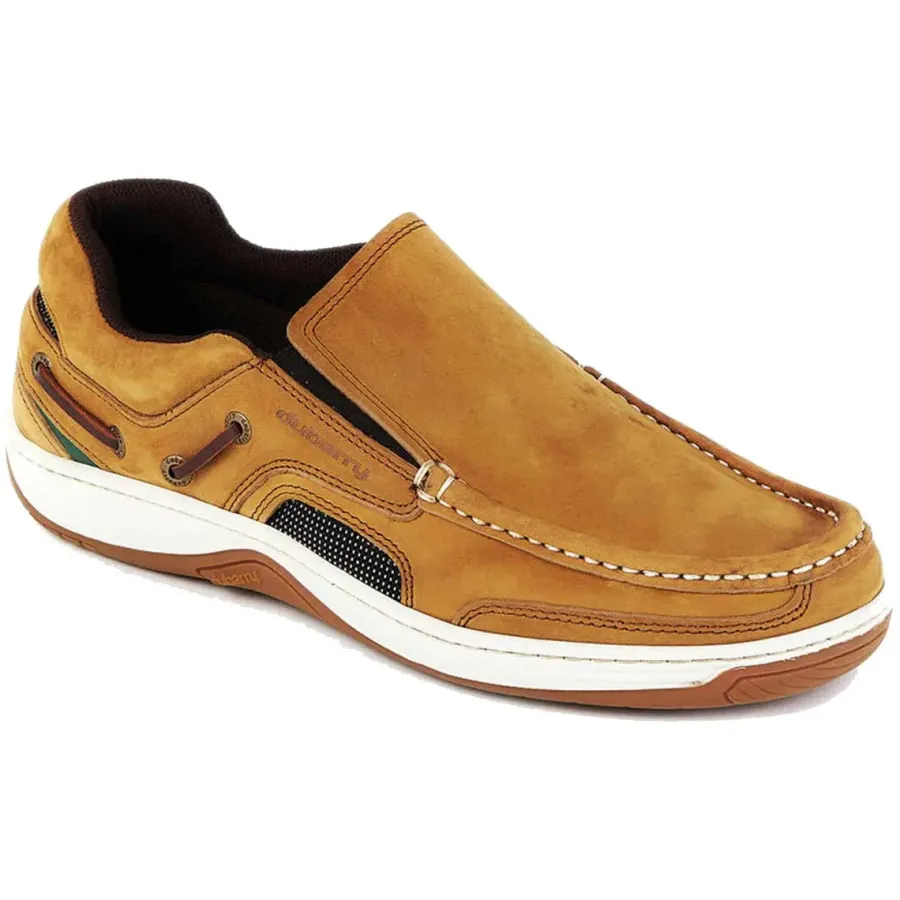 Dubarry Men's Yacht Deck Shoes - Loafer - Brown Nubuck