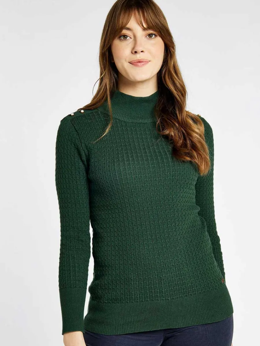 Women Dubarry Monkstown Cable Stitch Sweater - Women's -