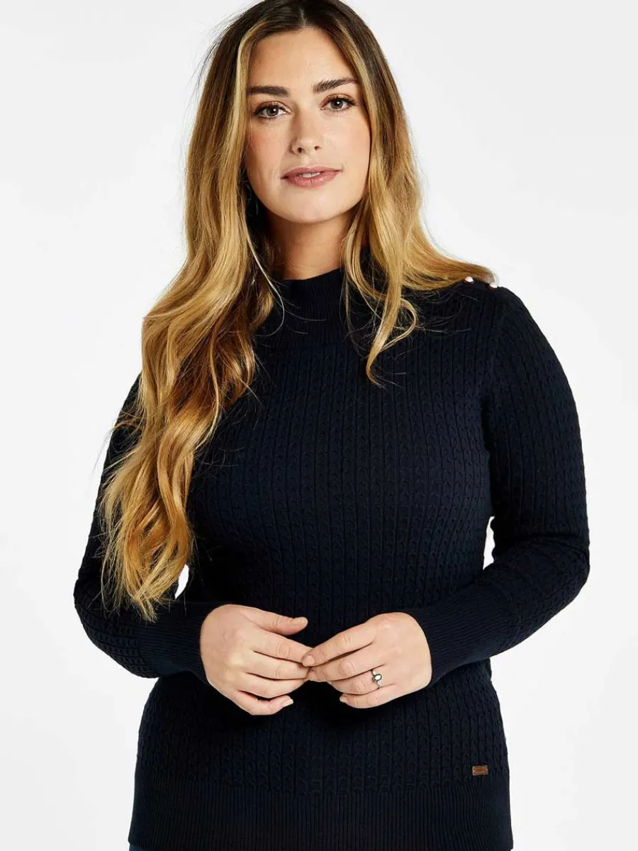 Women Dubarry Monkstown Cable Stitch Sweater - Women's -