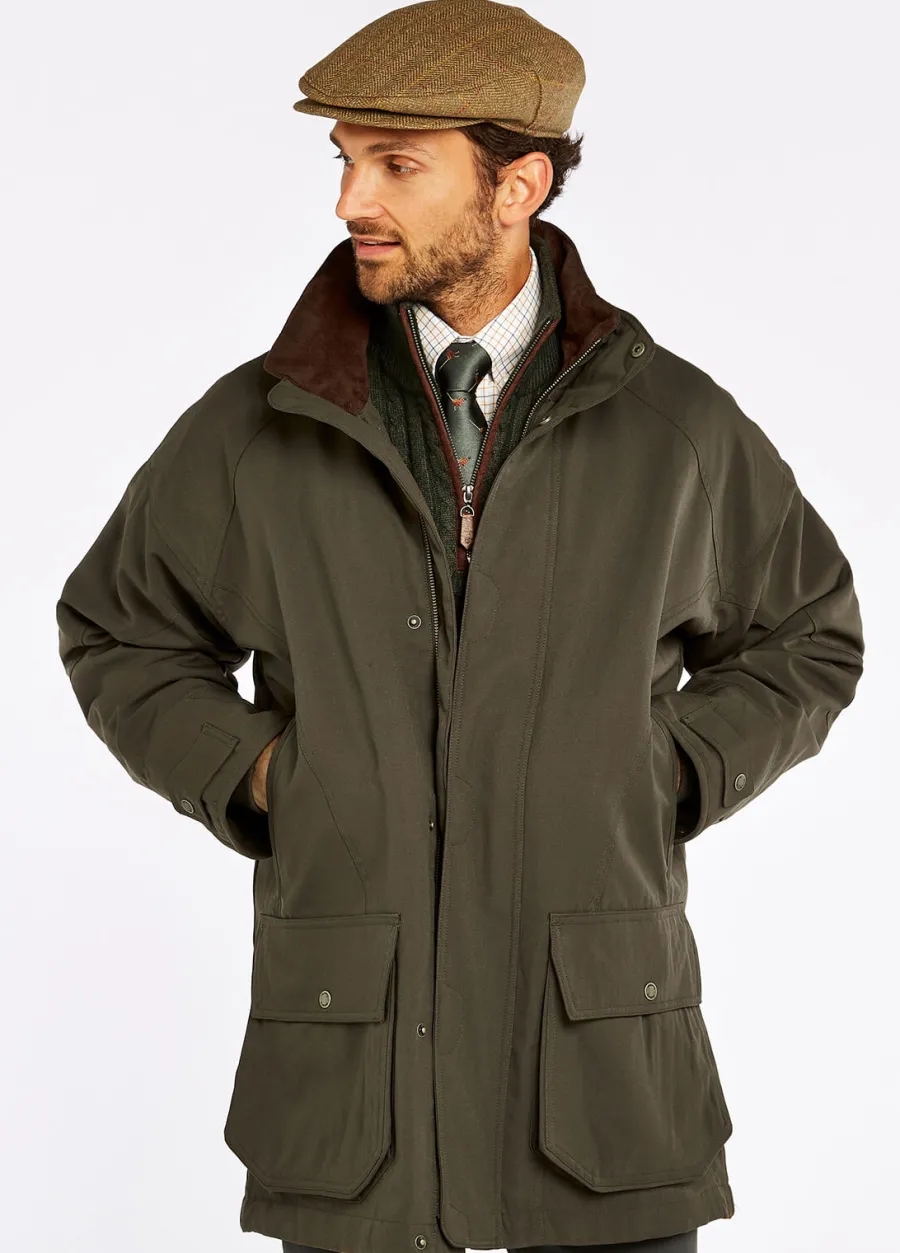 Dubarry Rosleague GTX Shooting Jacket - Mens Waterproof Gore-Tex - Ivy