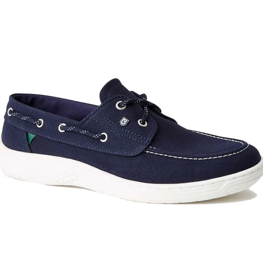Dubarry Santorini Canvas Deck Shoe - Men's - Navy