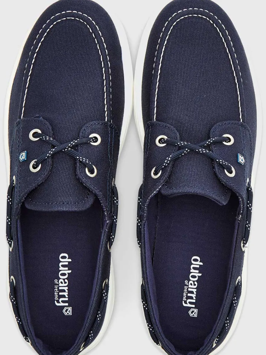 dubarry_santorini_canvas__3-2.webp Dubarry Santorini Canvas Deck Shoe - Men's - Navy