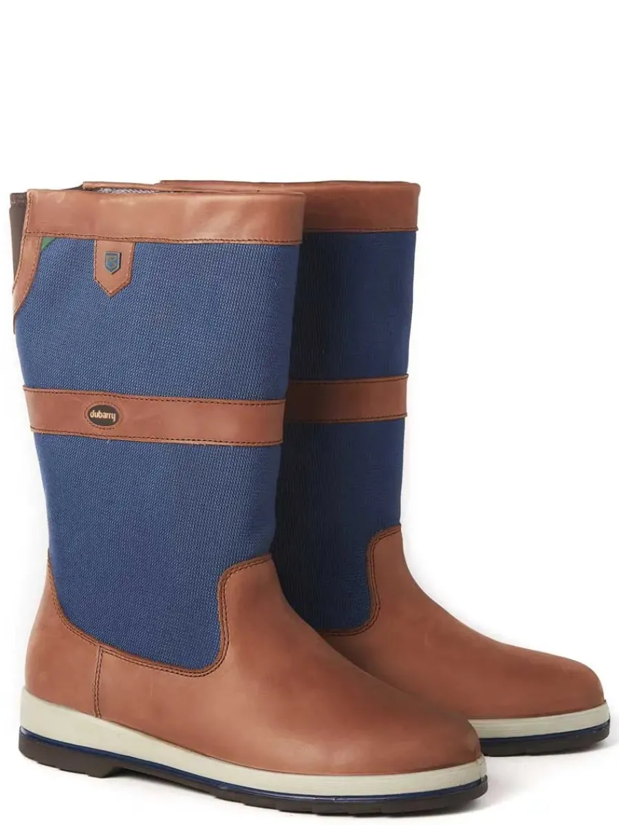 dubarry_shamrock_extrafit_2.webp Dubarry Shamrock ExtraFit Sailing Boots - Navy & Brown