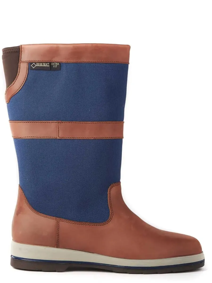 dubarry_shamrock_extrafit_4.webp Dubarry Shamrock ExtraFit Sailing Boots - Navy & Brown