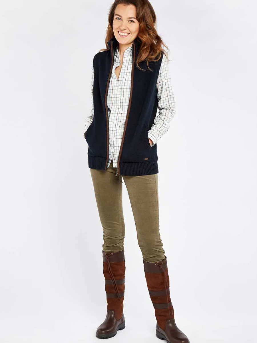dubarry_sheedy_wool_blend_3.webp Women Dubarry Sheedy Wool Blend Knit Gilet - Women's -