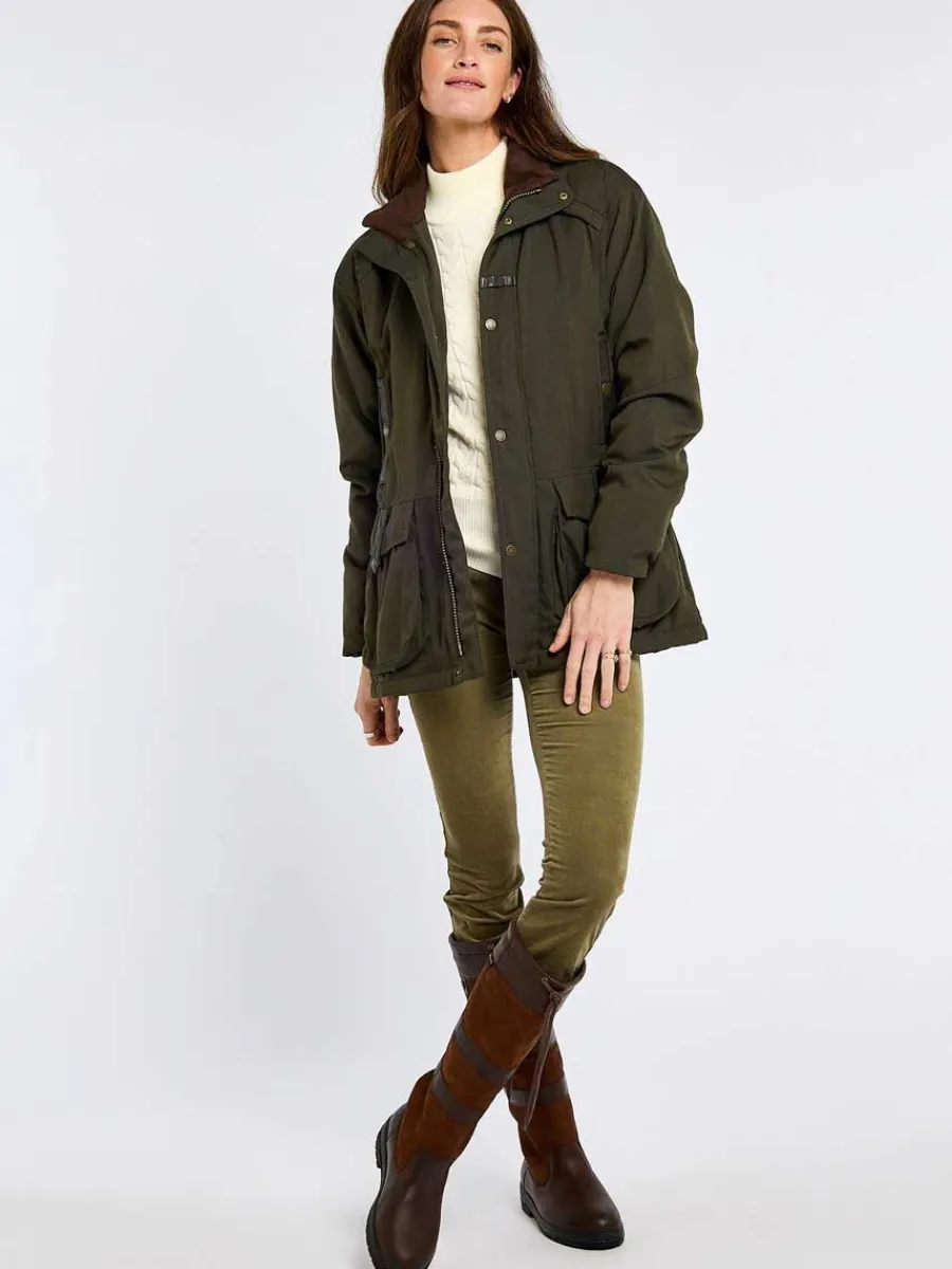 dubarry_sherwood_waterpro_4.webp Women Dubarry Sherwood Waterproof Jacket - Women's - Olive