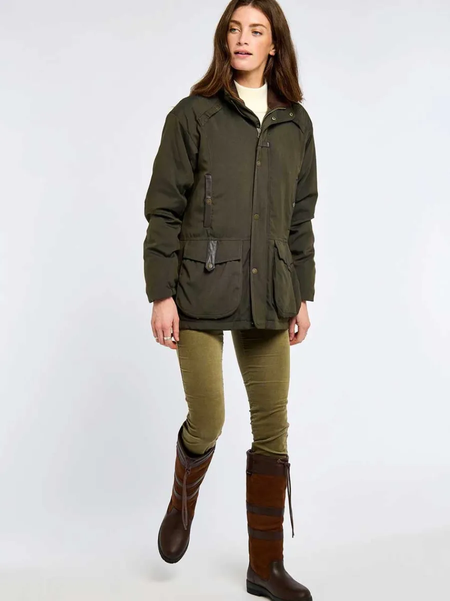 dubarry_sherwood_waterpro_5.webp Women Dubarry Sherwood Waterproof Jacket - Women's - Olive