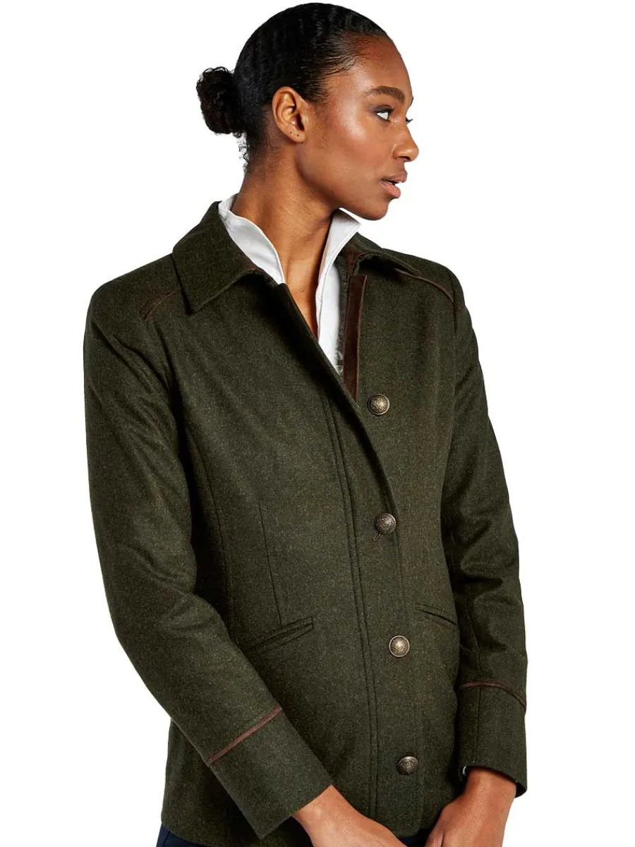 Women Dubarry Slievebloom Tweed Jacket - Ladies - Loden
