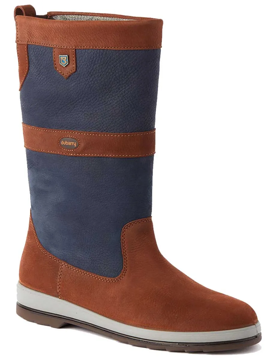Dubarry Ultima ExtraFit Sailing Boots - GORE-TEX Leather - Navy & Brow