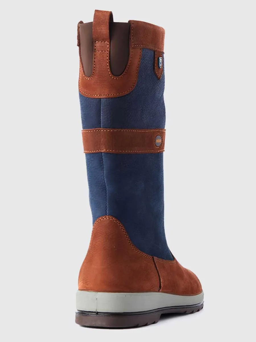 dubarry_ultima_extrafit_s_3-2.webp Dubarry Ultima ExtraFit Sailing Boots - GORE-TEX Leather - Navy & Brow