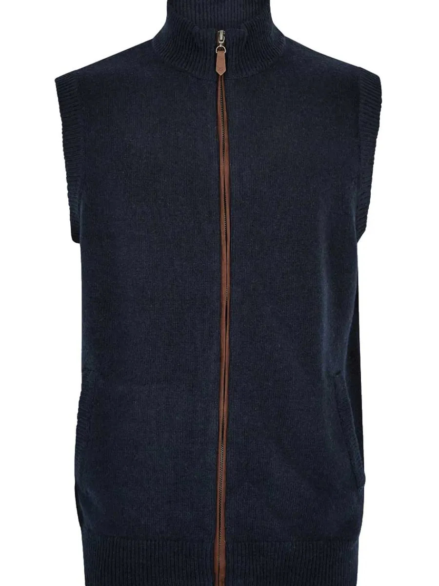 dubarry_upperwood_wool_bl_4.webp Dubarry Upperwood Wool Blend Knit Gilet - Men's -