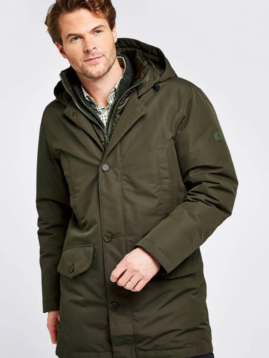 Dubarry Urlingford Down Parka Jacket - Mens - Ivy
