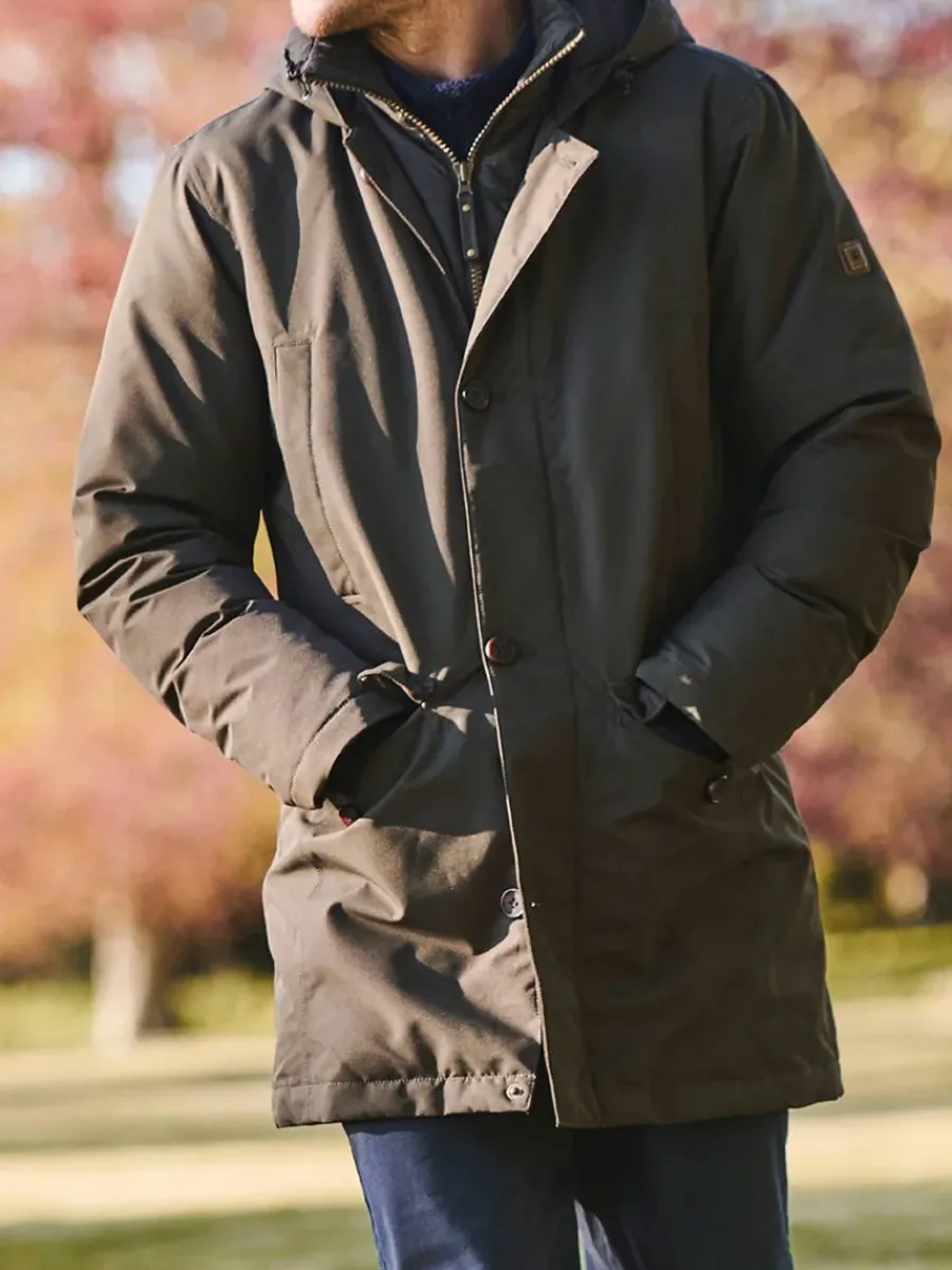 Dubarry Urlingford Down Parka Jacket - Mens - Ivy