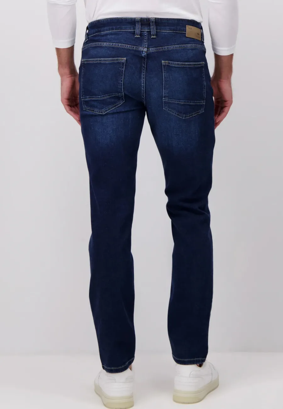 fynch_hatton_denim_jeans__1.webp Fynch Hatton Denim Jeans - Men's Modern Slim Fit – Mid Blue