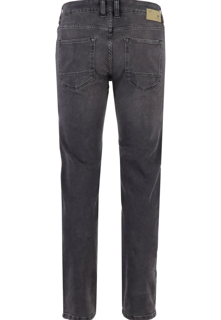 fynch_hatton_denim_jeans__5-1.webp Fynch Hatton Denim Jeans - Men's Modern Slim Fit – Black Worn