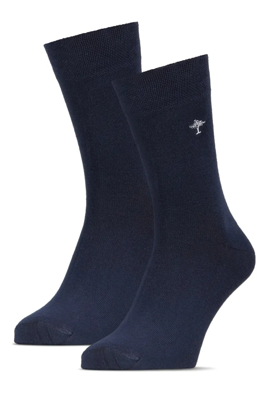 Fynch Hatton Logo Socks - Men's Double Pack – Navy