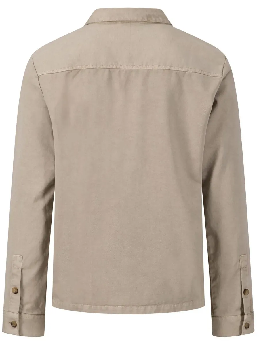 fynch_hatton_overshirt__m_2.webp Fynch Hatton Overshirt - Men's Robust Cotton – Stone