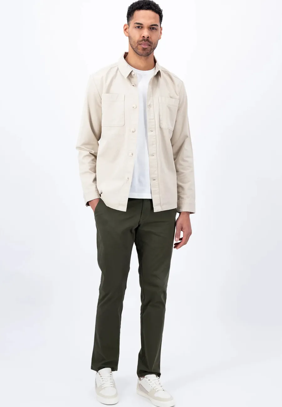 fynch_hatton_overshirt__m_3.webp Fynch Hatton Overshirt - Men's Robust Cotton – Stone