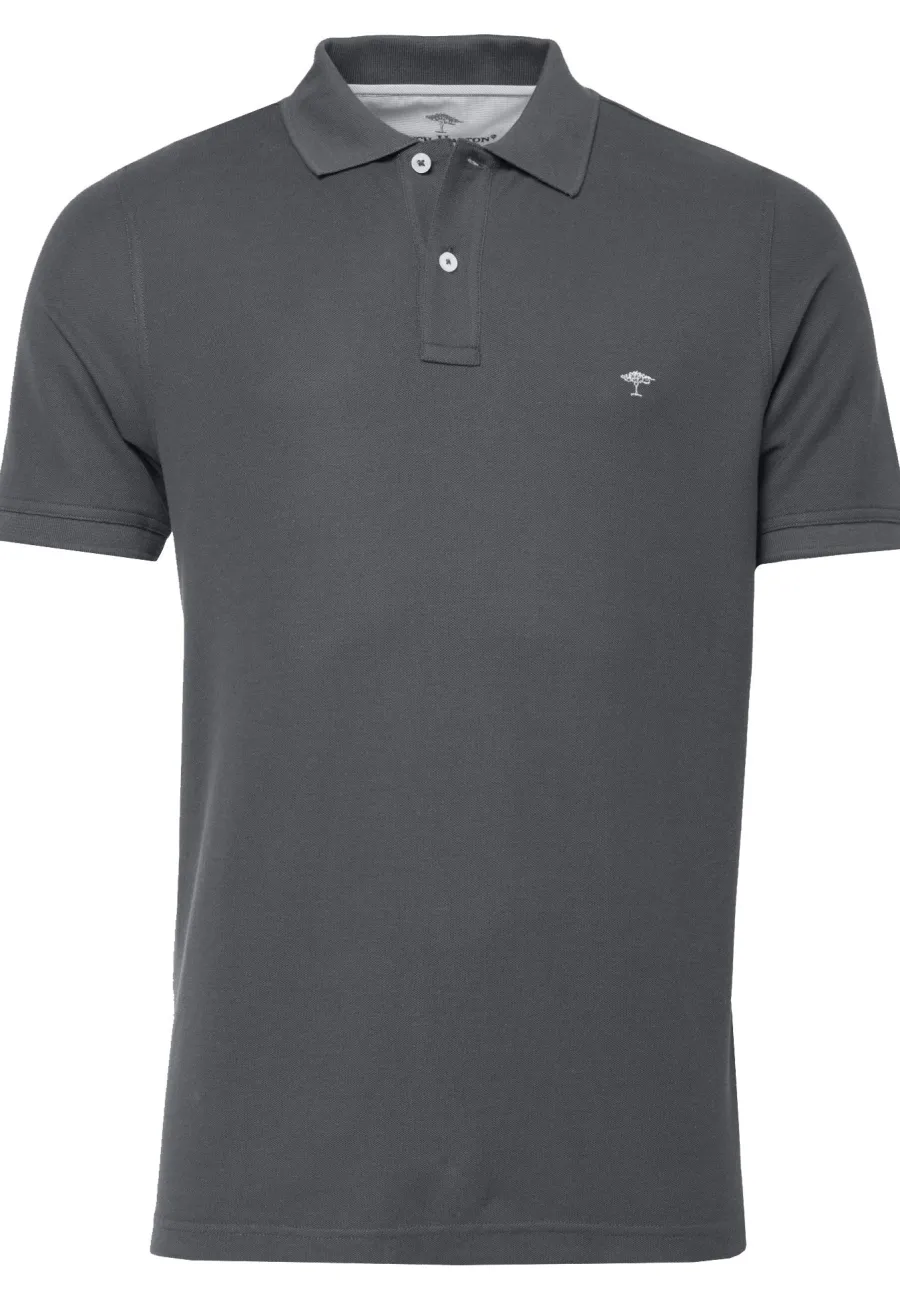 Fynch Hatton Pique Polo Shirt - Men's Supima Cotton – Asphalt