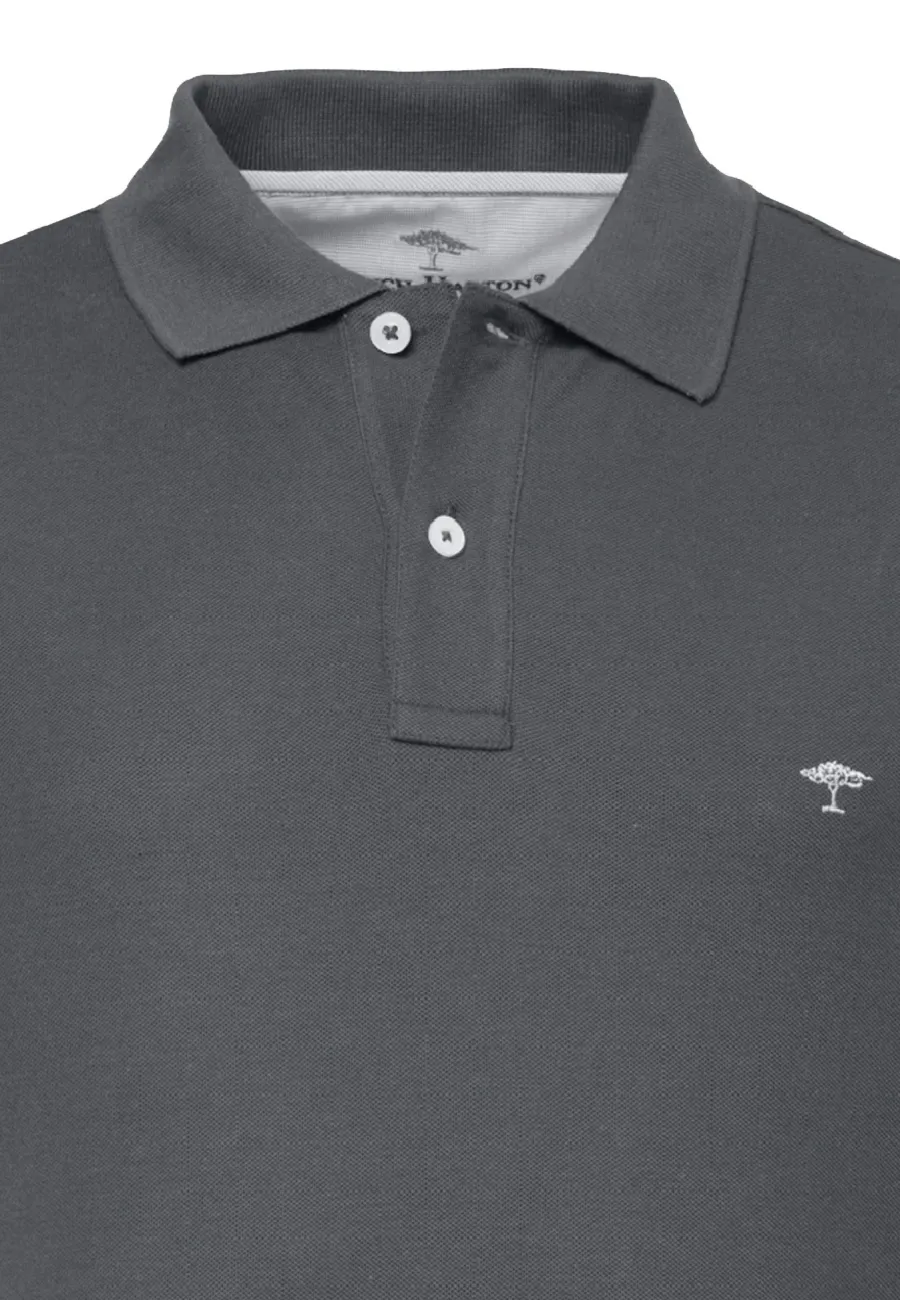Fynch Hatton Pique Polo Shirt - Men's Supima Cotton – Asphalt