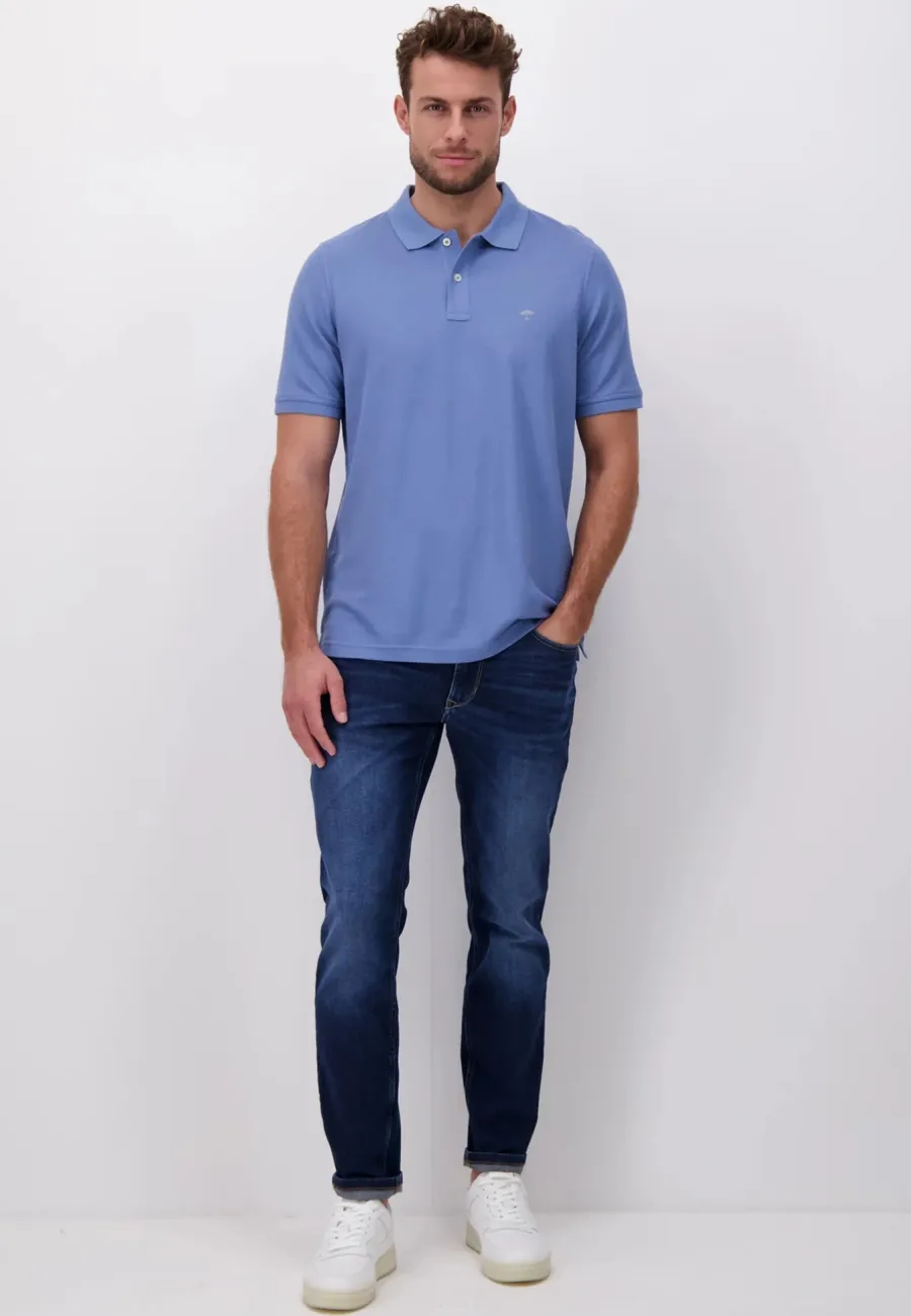 fynch_hatton_pique_polo_s_3-1.webp Fynch Hatton Pique Polo Shirt - Men's Supima Cotton – Pacific