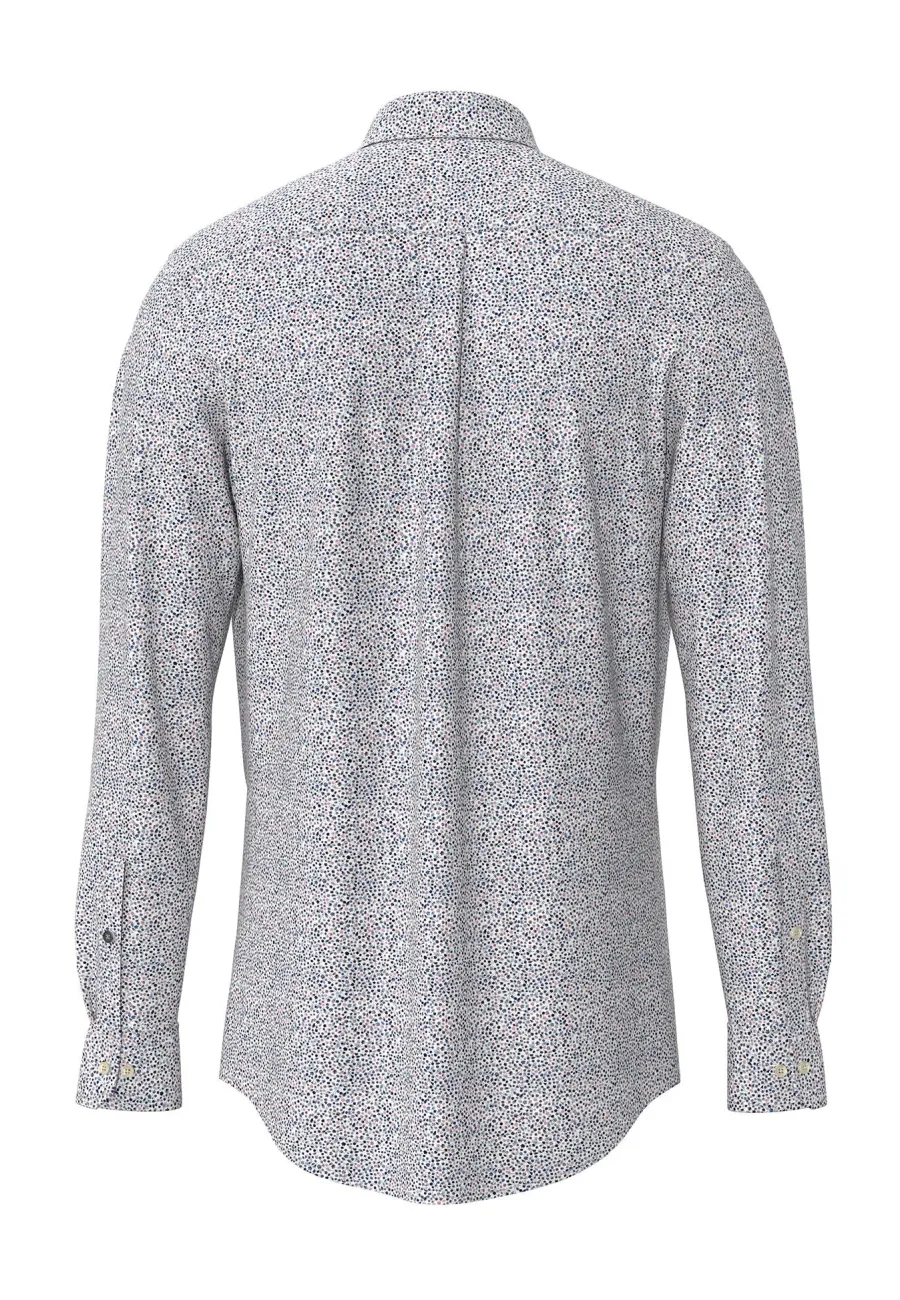 fynch_hatton_pure_cotton__1-6.webp Fynch Hatton Pure Cotton Shirt - Men's – Minimal Pattern