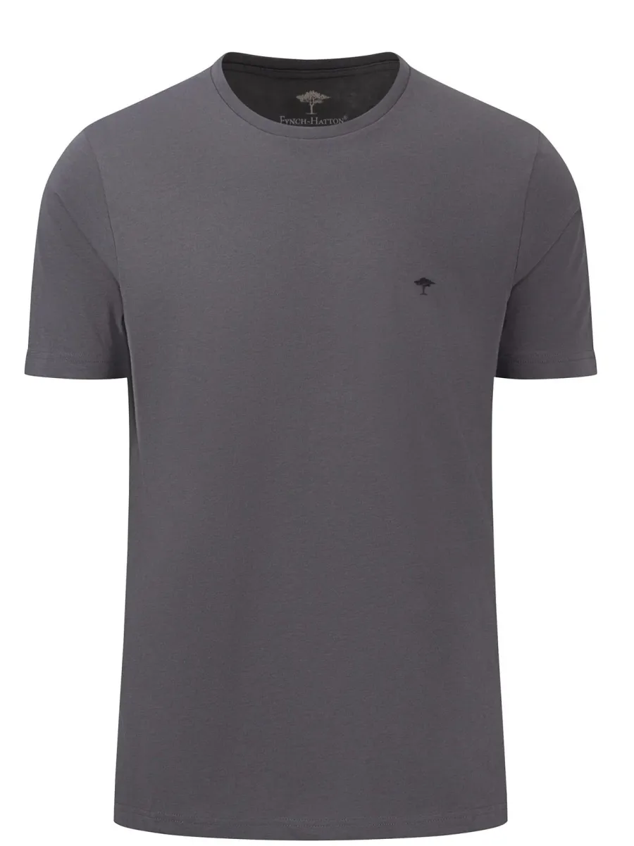 Fynch Hatton T-Shirt - Men's Round Neck – Asphalt