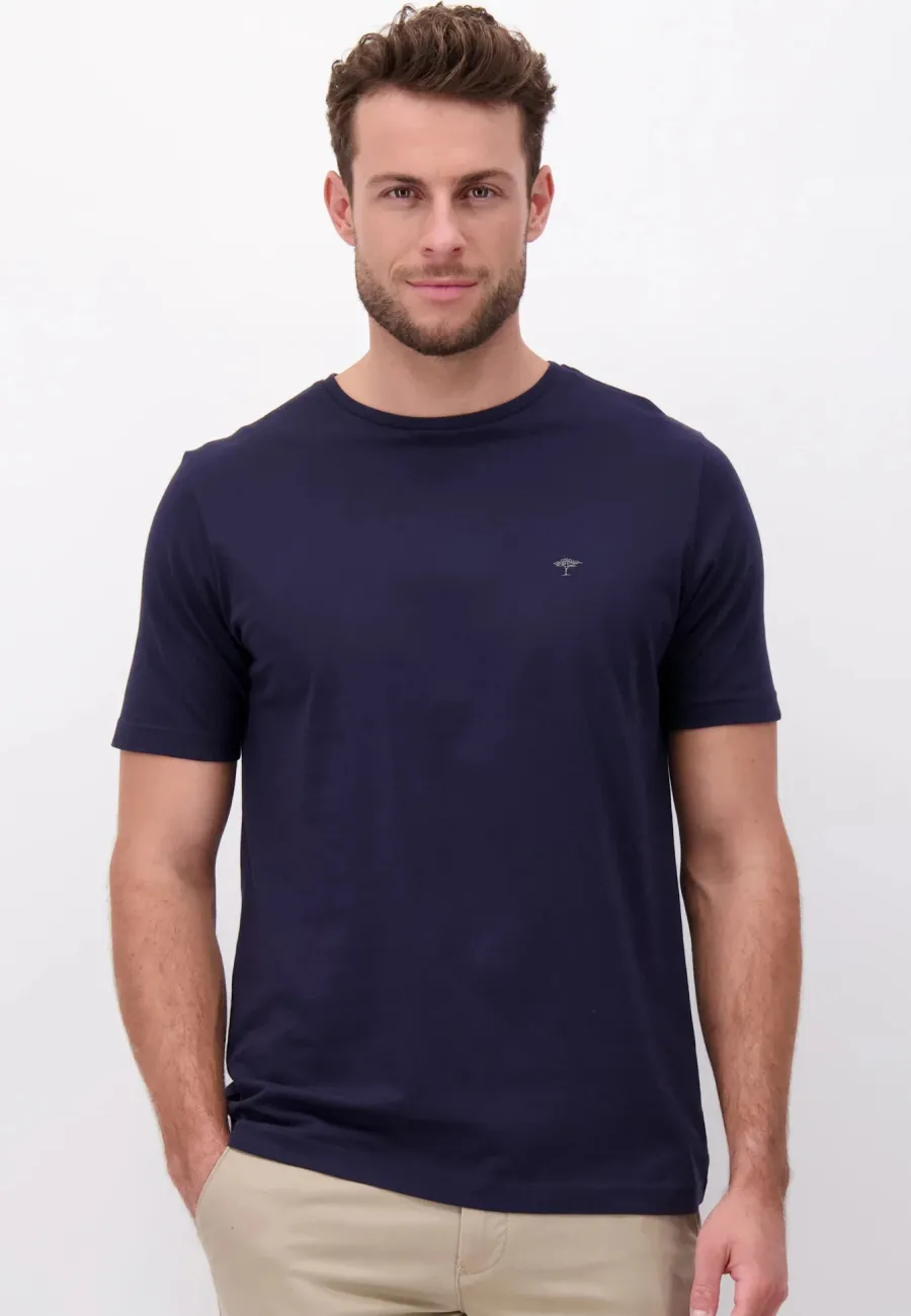 Fynch Hatton T-Shirt - Men's Round Neck – Navy