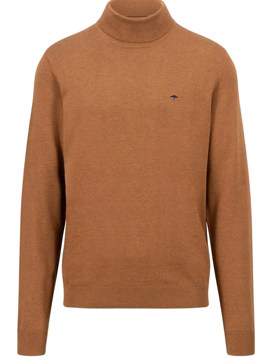 Fynch Hatton Turtle Neck Cotton Sweater - Men's – Hazel